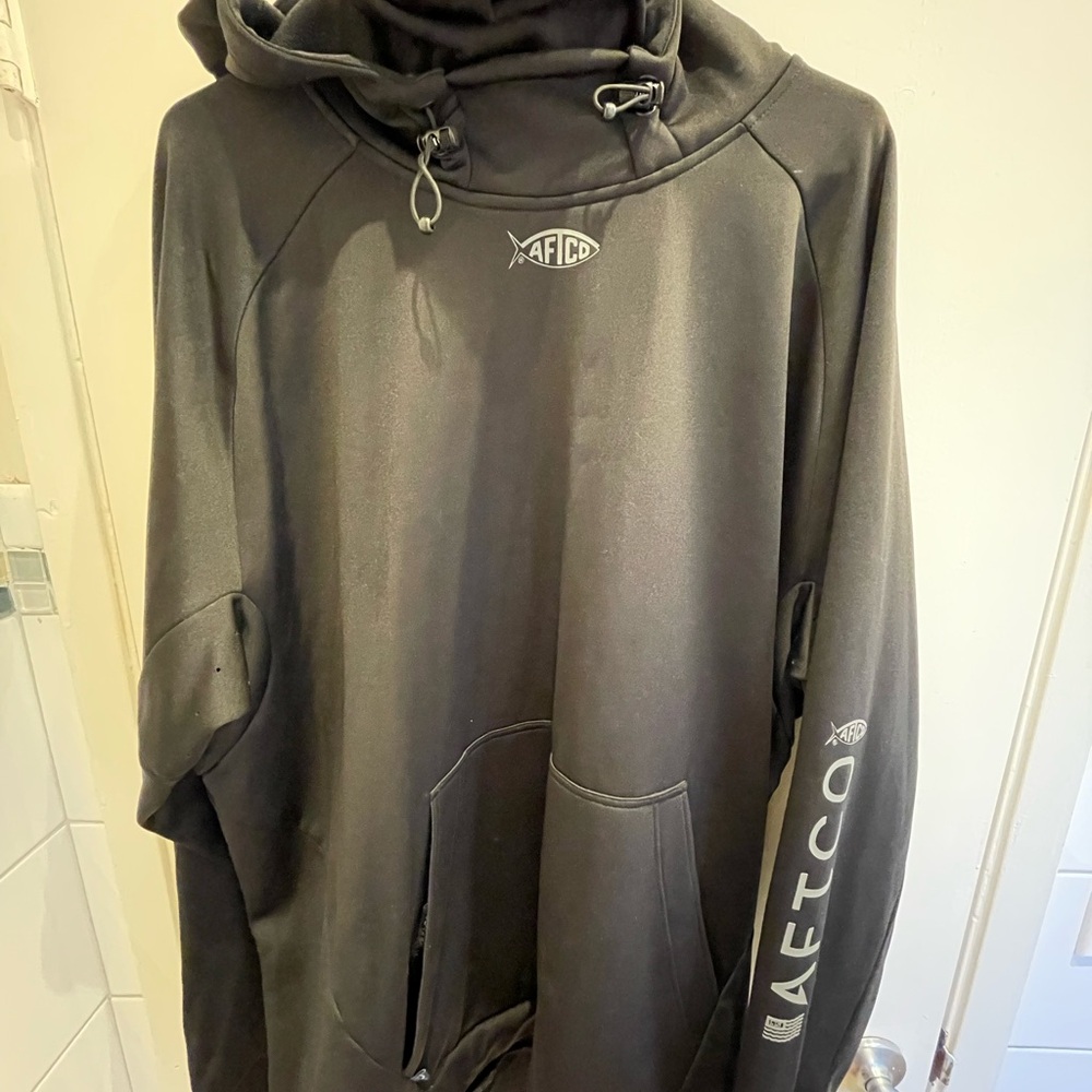 AFTCO Black Hoodie